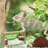 Organic Coconut Fiber Substrate 2 Pack, Reptile Tank Bedding for Leopard Gecko Tortoise Snake Lizard Hermit Crab Tarantula Frog