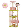 Pequlti 72 Multi-Level Cat Tree Tower with Condo & Hammock