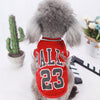 Mesh Basketball Uniform Jersey for Dog Cat Pet