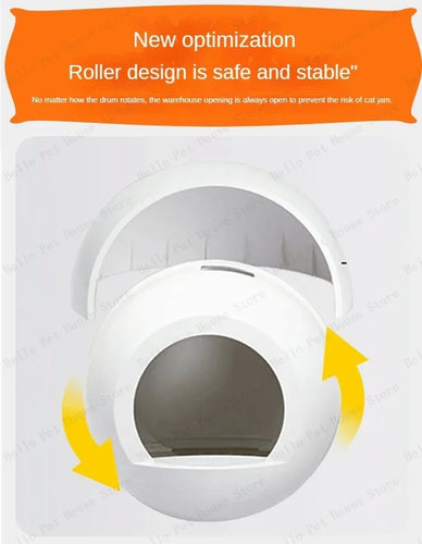 Automatic Self-Cleaning Cat Litter Box - Extra Large Enclosed Smart