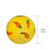 Rabbit Treat Ball Pet Slow Feeder Interactive Bunny Toy Snack Toy Ball Bite Resistant Feeding Toys Ferret Kitty Guinea Pig Cat