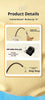 UFO 3-in-1 Automatic Interactive Cat Toy, Laser + Feather + Smart Obstacle Avoidance, USB Rechargeable