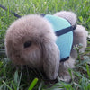 Solid Adjustable Pet Harness and Leash for Rabbit Bunny Cat Ferrets Outdoor Walking Pets Supplies lapin accessoires pour animaux