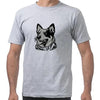 Funny Australian Dog Blue Heeler Art Graphic T-shirts Men Women's Fashion Casual Tshirt 100% Cotton Loose Oversized T Shirt