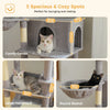 PAWZ Road Large Multi-Level Cat Tree - 186cm Wood Tower