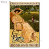 Aussie Metal Tin Sign Wall Decor Australian Shepherd Dog Bath Soap Poster Hanging Plaque Aluminum Signage Posters 8x12 Inch