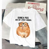 Women’s Funny T Shirt Guinea Pig Summer Short Sleeves 2025 Harajuku Kawaii Animals  T-Shirt Female Fashion Tops Graphic T Shirts