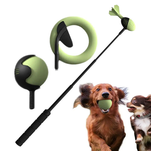 Retractable Dog Ball Launcher - 23.6 Carbon Fiber Throwing Pole