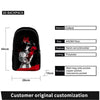 2024 Anime Elfen Lied 3D Print kawaii Backpack School Bag
