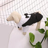 English Style Gentleman Dog Dress Puppy Suit with Tie for Formal Occasions Four Seasons Wedding Pet Photo Teddy Clothes
