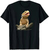 Gecko Lizard Animal Funny Bearded Dragon Reptiles Pet Lover Mens T-Shirt. Summer Cotton Short Sleeve O-Neck Unisex T Shirt New