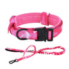 Tactical Dog Collar with Control Handle — 1000D Nylon, Double Closure & D-Ring | Collar Only or Collar & Leash Set | M–XL