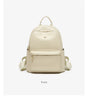 FOXER Brand Genuine Leather + Microfiber Women's Backpack Fashion Female Travel Bag Large Capacity Waterproof Backpack
