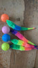 Cat interactive toys Tickle Cat Colorful bouncing ball Pet supplies Puzzle teasing indoor cat worm caterpillar elastic toy