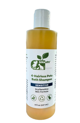 4-HAIRLESS PETS SENSITIVE SHAMPOO