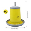 14 lb. Hopper Poultry Feeder with Anti-Waste Flaps