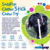 Durable Nylon Glow in the Dark Chew Stick for Power Chewers | USA Made | SodaPup