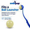Glitter Ball  Dog Toy | Soft PUP-X Rubber Floating Fetch Ball with Treat Dispenser | USA Made