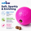 Princess Pack 2-Pack Dog Toy | Pink Glitter Ball + Unicorn Horn Chew Toy | USA Made