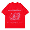 Chinchilla Funny Meme T Shirt Men Women Aesthetic Trend T-shirts Summer Short-sleeved Loose Casual Cotton Harajuku T-shirts