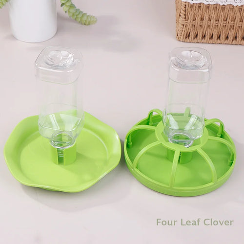 Reptile Water Drinker Dispenser Food Bowl Lizard Gecko Feeder Round Dish Turtle Water Bowl Drink Bottle Reptile Feeders