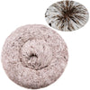 40-90cm 6 Sizes Round Pet Bed for Large Dog Bed Super Soft Cat Bed Plush Dog House for Medium Dog House Winter Warm Sleeping