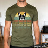 Boston Terrier Dog Every Snack You Make Summer Vintage Graphic Men T-Shirt Dog Lovers Tees Retro Dog Graphic Print Clothes