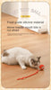 New Cat Interactive Ball Toy Automatic Rolling Ball Faux Tail Rechargeable Smart Pet Electric Toy Dog Cat Training Imitate Mouse