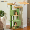 PAWZ Road Cactus Cat Tree - 133cm Tower with 2 Condos & Perches