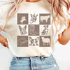 Australian Cattle Dog Heeler Cowboy T Shirt Funny Pet Owner Animal Lover ACD Humor Blue Working Dogs vintage Washed streetwear