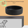 (BBQ4)Reptile Food Bowl Anti-Escape Ceramic Feeder Dish Black Reptile Water Bowl For Hermit Crab Gecko Chameleon Corn Snake