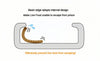 Reptile Water Food Bowl Worm Dish Ceramic Pet Bowls Anti-Escape Mini Reptile Mealworms Bowl for Lizard Bearded Dragon