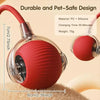 Dog and cat toys, ball, durable, self-entertainment, with rope, cat teaser ball, pet supplies, jumping ball, thud pet toys