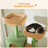 Pequlti 72 Multi-Level Cat Tree Tower with Condo & Hammock