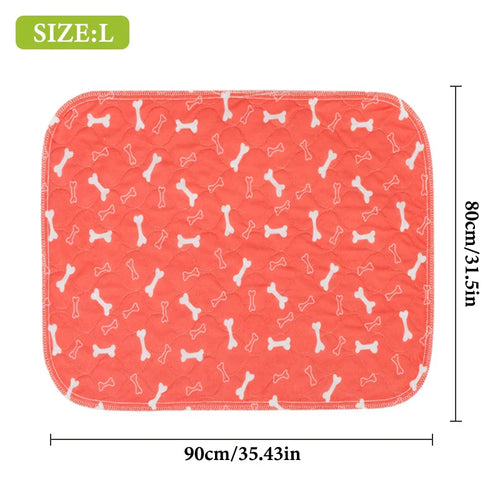 **1PC Puppy Pads With Pheromones Washable PuppyPad Pee Pads Ultra-Durable 4-Layer Leak-Proof Training Mats With Non-Slip Bottom