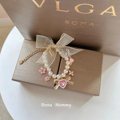 Pet Jewelry Accessories Fine Chic Pearl Beaded Necklace Bib Flower Bow Pendant Collar For Small Medium Dog Poodle Puppy Supplies