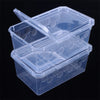 Reptile Tank Insect Spiders Tortoise Lizard Plastic Transparent Reptile Breeding Box Vivarium With Balcony Feeding Supplies