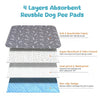 **1PC Puppy Pads With Pheromones Washable PuppyPad Pee Pads Ultra-Durable 4-Layer Leak-Proof Training Mats With Non-Slip Bottom