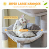 Pequlti 104cm Multi-Level Cat Tree with 2 Condos - Wood