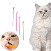 Vet Recommended Dog/Cat Toothbrush - Micro Head Teeth Cleaning Tool for Small Mouth Dogs Cats, 360° Gum Care Pet Dental Kit