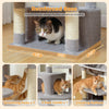PAWZ Road Large Cat Tree Tower - 72 Multi-Level with Condo Grey