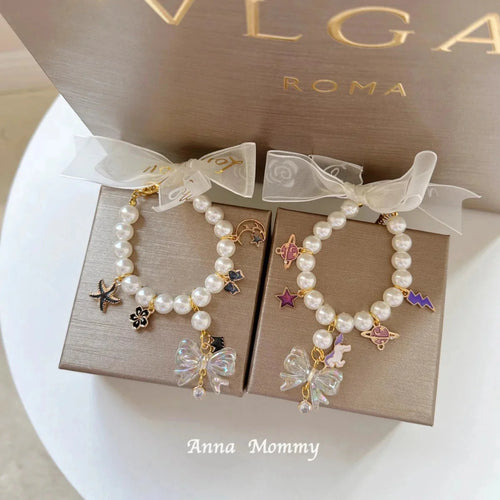 Pet Jewelry Accessories Fine Chic Pearl Beaded Necklace Bib Flower Bow Pendant Collar For Small Medium Dog Poodle Puppy Supplies