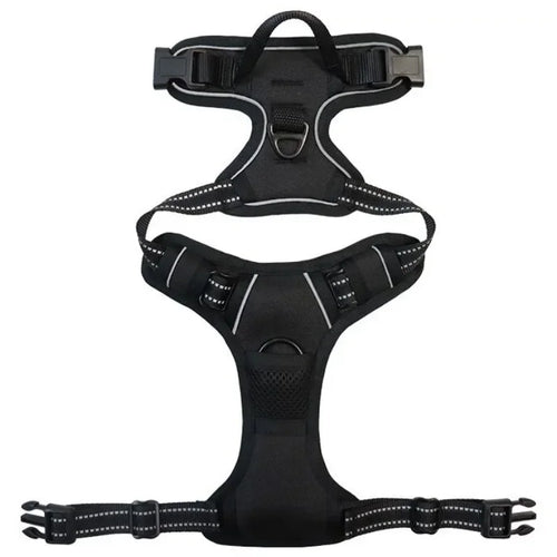 YOUSE Reflective Nylon Dog Harness - Adjustable Breathable Vest