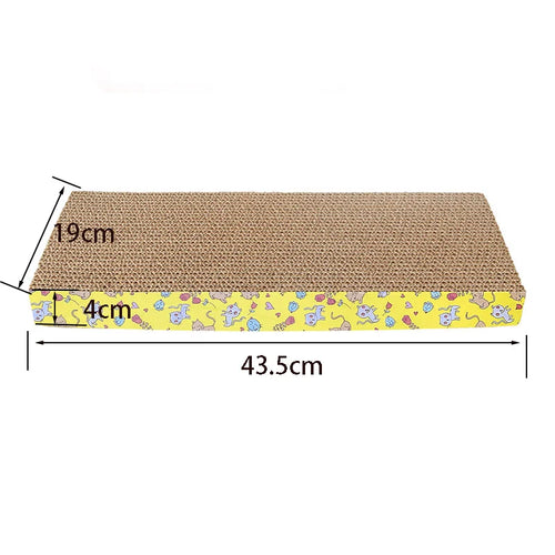 Cat Toys cat scraper sharpening claw cardboard corrugated board scratch-resistant cat scratch board Cat toy sofa cushion bed