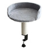 Desk Clamp Cat Bed 360 Rotating Adjustable Soft Nest Desktop Kitten Bed Attachment Cat Desk Bed for Kittens Pets Animals Indoor