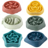 Anti-Choking Slow Feeder Dog Bowl - Non-Slip Plastic Maze Bowl