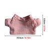 Guinea Pig Clothes Striped Small Pets T-shirt Soft Breathable Elastic Shirt for 5.9-inch Hamster Chinchilla Anti-shedding Outfit