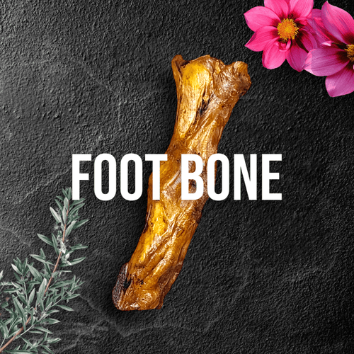 Ostrich Foot Bone (7 x 3.5): The Flavorful & Long-Lasting Chew for Medium to Large Dogs