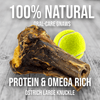 Large Ostrich Knuckle (5.5 x 5): The Ultimate Chew for Moderate & Power Chewers