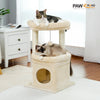 Pequlti Multi-Level Cat Tree Tower with Condo and Hammock
